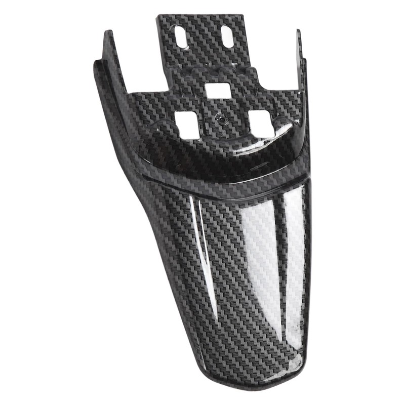 Motorcycle Rear Mudguard Protective Carbon Fiber Sturdy Rear Mudguard Protector
