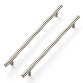 Ravinte 12-1/2 Inch Cabinet Handles Brushed Nickel Stainless Steel Kitchen Cupboard Hardware Cabinet Handles 10" Hole Center 4 Pack