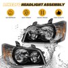 Headlight Assembly Compatible with Toyota Highlander 2001 2002 2003 Halogen