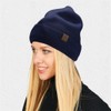 LiuSuper 100% Merino Wool Beanie for Women, Fleece Lined Winter