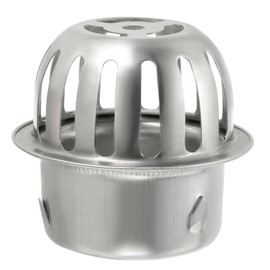 PATIKIL Dome Gutter Guard Filter, 304 Stainless Steel Downspout Strainer, Anti-Blocking Outdoor Gutter Cleaning Tool for Stops Leaves Debris, Fits 2.4-2.6 Inch