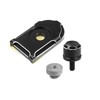 A ABSOPRO Motorcycle Seat Bolt with Cover Nut for Harley