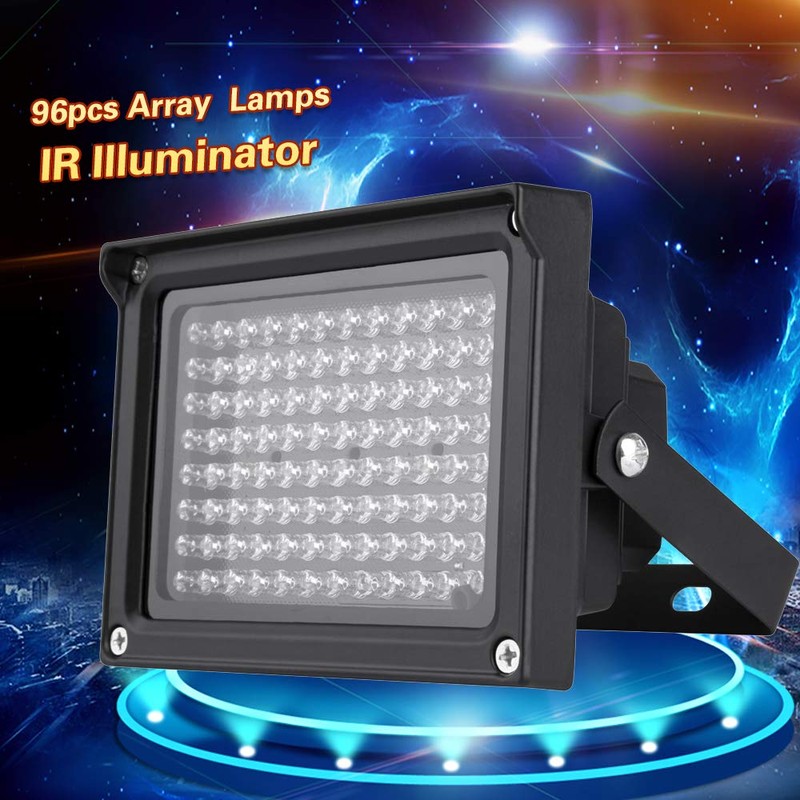 Fesjoy IR Illuminator Array Infrared Lamps 96 Infrared LEDs Outdoor