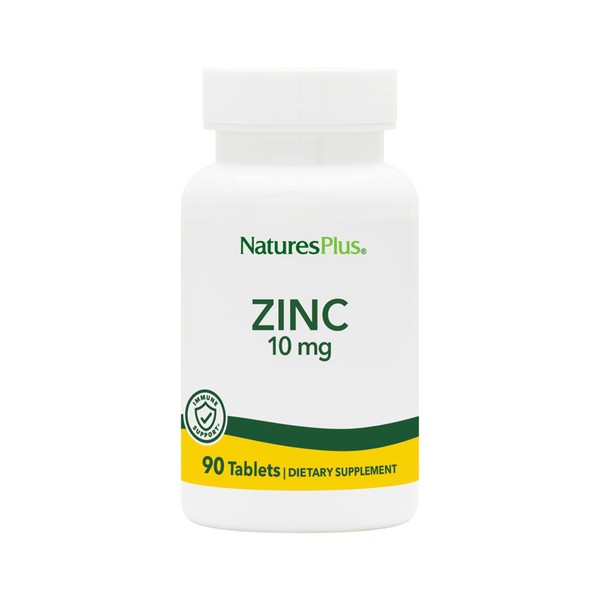 Natures Plus NaturesPlus Zinc 10 mg - 90 Tablets, Pack