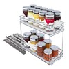 BBV Spice Rack Organizer, Double layer Seasoning Organizer for Cabinet