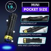 DARKBEAM 365nm UV Flashlight Black Light, Mini but Powerful Blacklight