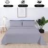 Flat Sheet King Size Grey 100% Egyptian Cotton 300 Thread
