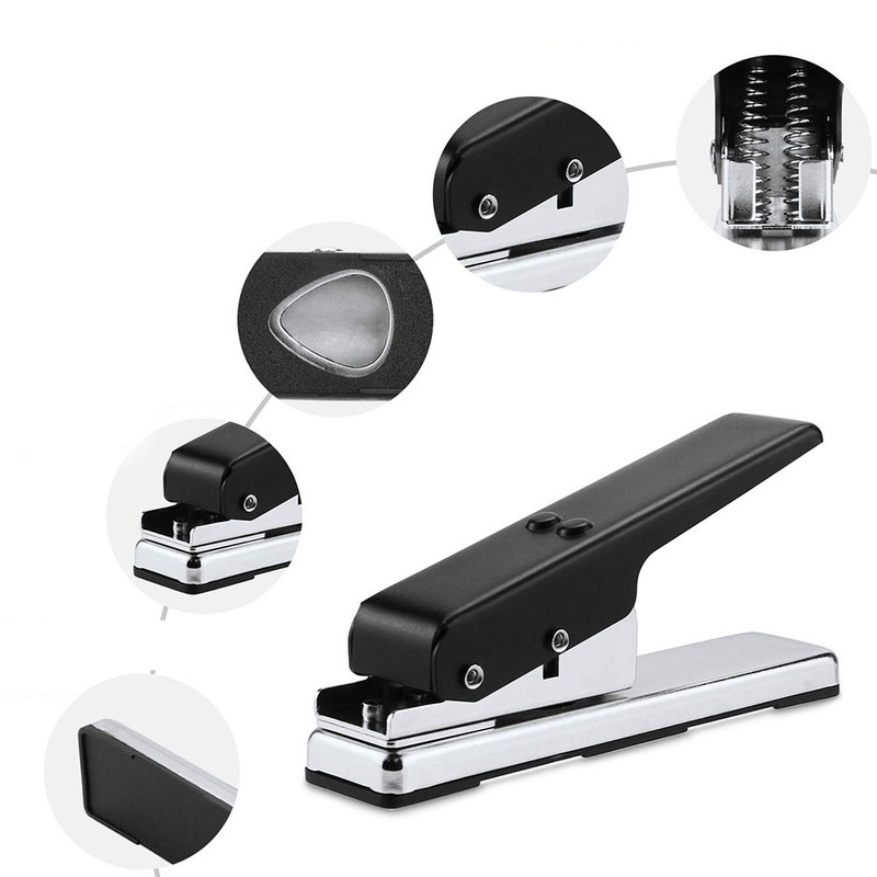 Guitar Bass Plectrum Pick Punch Metal Maker with 2 Molds