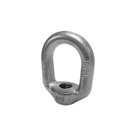 DBM IMPORTS 5/8" Threaded Eye Nut Ring Oval Lifting Marine Forged Style SS T316 WLL 3,440 LBS Cap