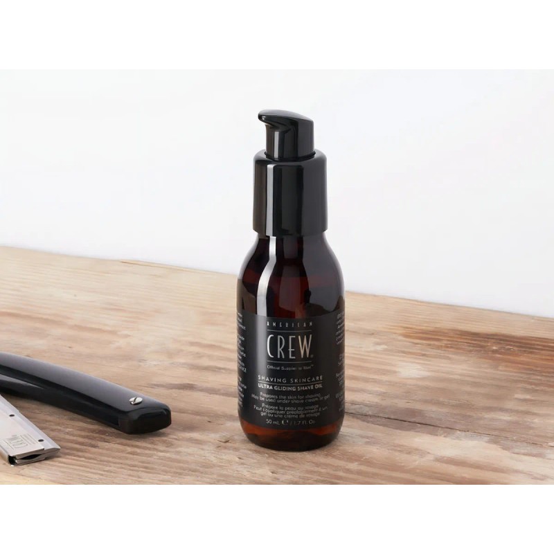 Aceite Afeitado American Crew Ultra Gliding 50ml Suaviza Barba