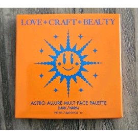 LOVE CRAFT BEAUTY ASTRO ALLURE MULTI-FACE PALETTE - DARK/WARM - 0.26 oz