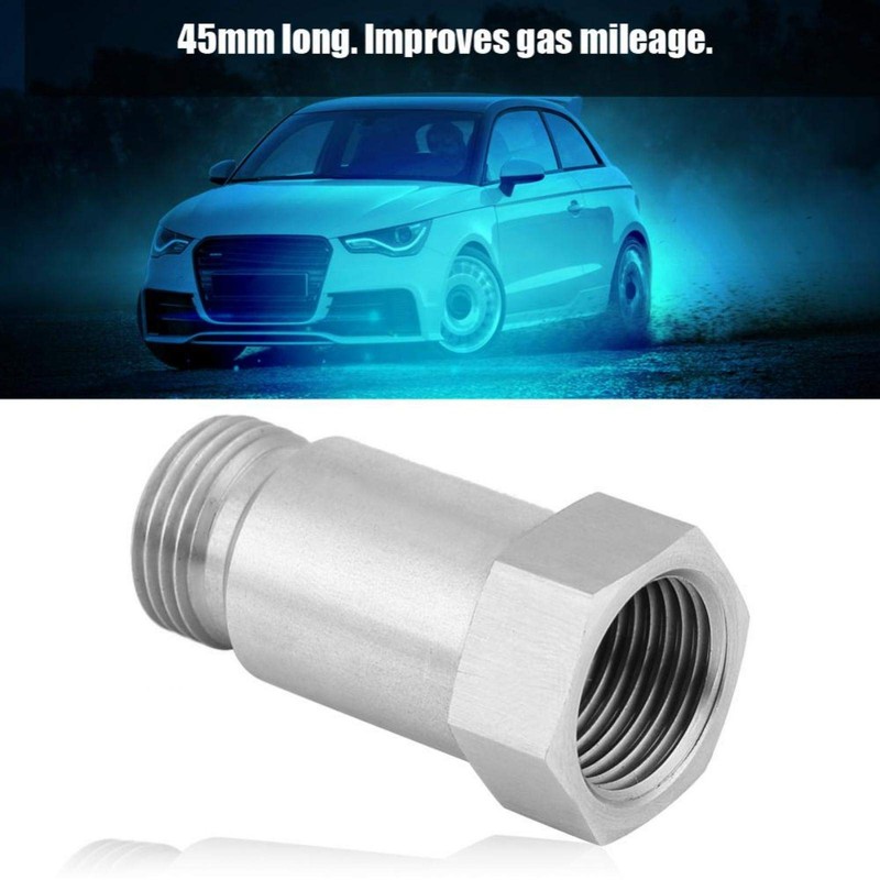 Spark Plug Non-foulers, 2 Pack O2 Sensor Extension O2 Stainless