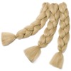 Gairyan Jumbo Braid Extensions, 60 cm, Synthetic Hair for Braiding,