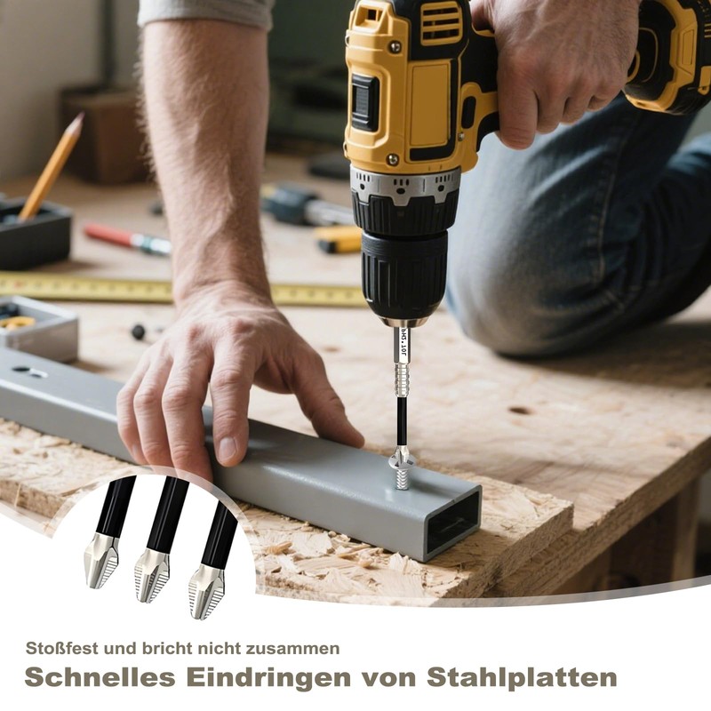 High Magnetic Screwdriver Drill Bit Set, Magnetic Screwdriver Bit Set,