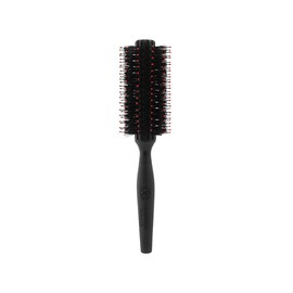 Cricket Static Free RPM 12 Boar Bristle Hair Brush - Anti-Static Round Brush for Blow Out, Curling, and Detangling - Medium Curls - Medium Length & Facial Hair Grooming, All Types