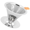 304 Stainless Steel Integrated Coffee Filter Paperless Reusable Coffee Filter