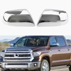 AUCERAMIC Chrome Mirror Covers Caps Fit for 2007-2019 Toyota Tundra