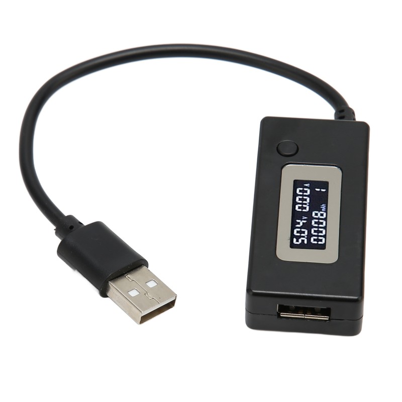 USB Voltage Current Tester LCD Display 50mA‑3500mA USB Multimeter 3‑15V
