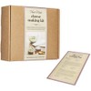 KitchenCraft Home Made Cheese Making Set, 4 Piece, Brown