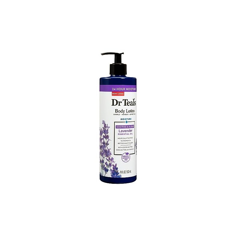Dr Teal's Crema Corporal con Aceite Escencial de Lavanda, 18