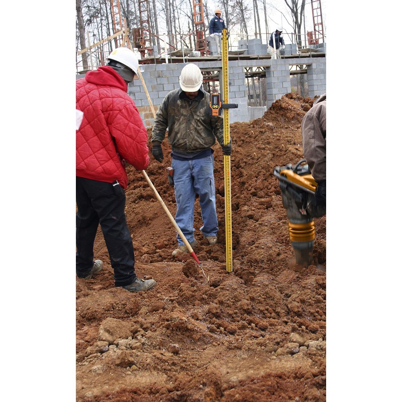Johnson Level & Tool 40-6310 Aluminum Grade Rod, 13', 1