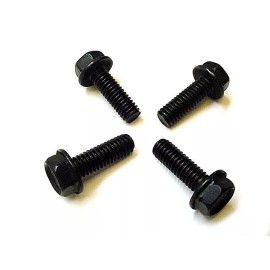 Jurassic Classic Auto Parts 5/16-18” x 7/8” Black Phosphate Coated Flange 1/2" Hex Head Hardware Bolts OEM
