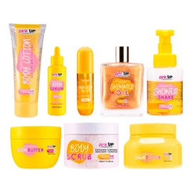 Full Body Care Kit Skincare Pink Up Tropical Beach 8 Piezas                                                                                           