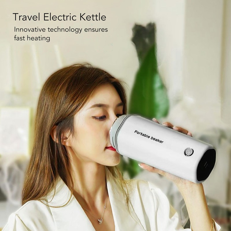 350ml Electric Water Bottle Automatic Power Off 304 Stainless Steel