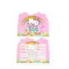 20 Hello cat theme party invitation cards, Hello cat theme