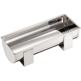 Endoshoji TKG WTY03210 Agar Toyota-Shaped Half Moon Foot Included (Inner Dimensions) Width x Depth x Height 8.3 x 3.1 x 2.2 inches (210 x 80 x 55 mm), Stainless Steel, Rust Resistant, Hygienic, Durable and Long Lasting, Can be Used as Japanese Sweets or Jelly Mold, Commercial Use