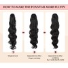 Long Wavy Synthetic Hair Extensions, 26 Inches, Natural Appearance, High
