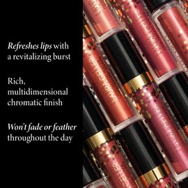 LAURA GELLER Chromatic Water Lip Tint, Holographic Lip Color, Water-Based Formula to Hydrate Dry Lips, Tea Rose