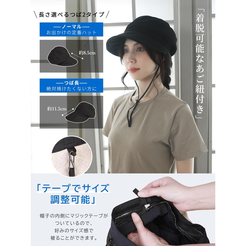 WEISHY Women's Hat - Sun Protection by Kizawa UV Protection,