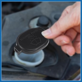A ABSOPRO Windshield Washer Fluid Reservoir Bottle Tank Cap Fit for Toyota RAV4 for Infiniti G37 - Pack of 1 Black Item Replacement