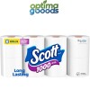 Scott 1000 Toilet Paper 8 Rolls, 1-Ply Septic Safe Bath