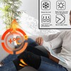 Heated Knee Brace Wrap 3 Gears Adjustable Heat Brace USB