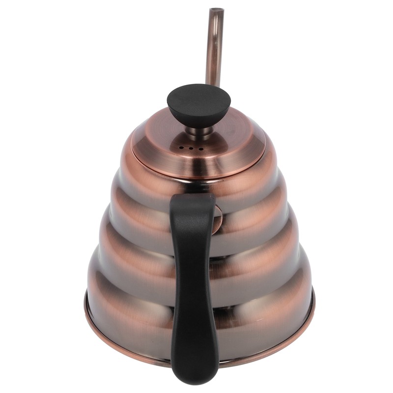 Coffee Pot 304 Stainless Steel Seamless Welding Technology Antirust Gooseneck