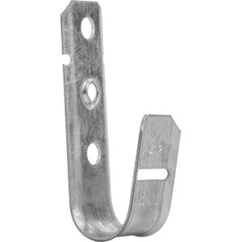 JONARD TOOLS JH12-100 3/4” Standard J Hook, Heavy Duty Metal Cable Hooks, Size 12, 100 Pack