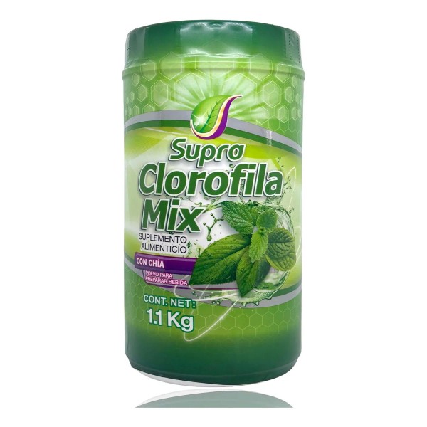 Clorofila Mix Con Chía Menta 1.1 Kg Supra