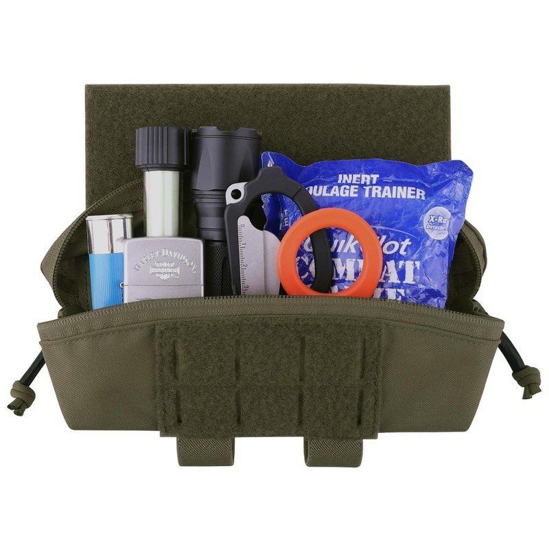 KRYDEX Tactical Small Drop Pouch Mini Dangler Pouch with Hook