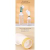 Multi-Functional Cleaning Brush Head penetrates deep into crevices and Dead