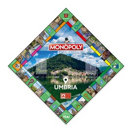 Winning Moves - Monopoly, I Borghi am schönsten di Italien, ed. Umbria