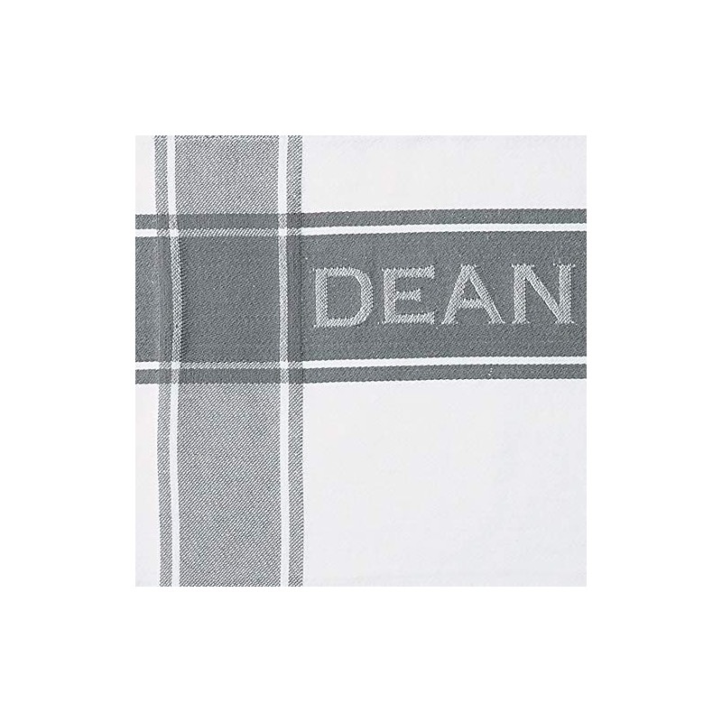 DEAN&DELUCA Tea Towel, Gray, Large, Loop, Logo Included, Kitchen Towel,