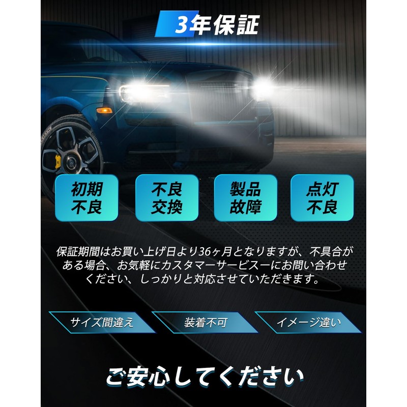 UNI-SHINE H7 LED Headlight, For Cars, New 6D Light Collecting,