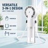Rechargeable Portable Misting Fan – 3-in-1 Handheld, Neck-Hanging & Desktop
