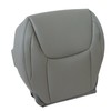 FZJDSD Gray Driver Side Bottom Microfiber Leather Replacement Seat Cover