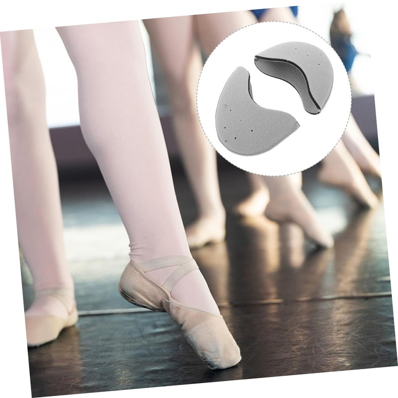 Baluue 1pair Breathable Toe Pads for Dance Soft and Elastic
