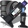 Retoo Tyre Tread Depth Gauge, Digital Tyre Tread Gauge, Depth