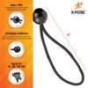 Xpose Safety Bungee Ball Cords 9" 100 Pack Heavy Duty