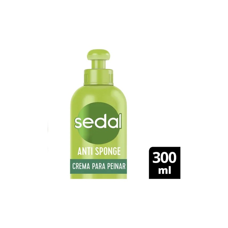 Sedal Crema Para Peinar Anti Sponge 300 Ml